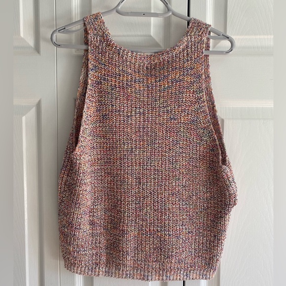 ROOTS Nahanni Colourful Knit Crop Tank - Picture 3 of 6